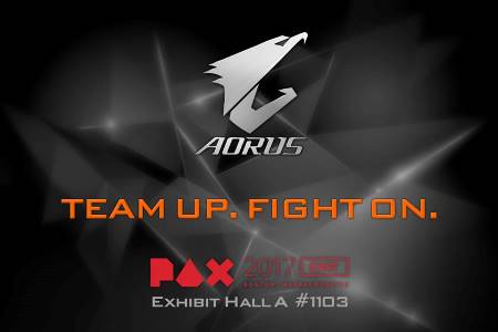 Team Up with AORUS at PAX East 2017