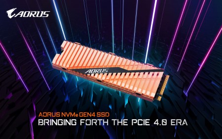 技嘉發表AORUS NVMe Gen4 SSD 搶先迎接PCIe 4.0時代來臨