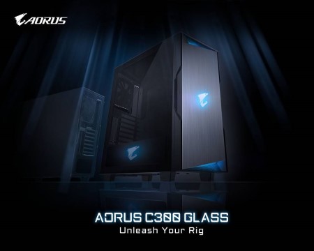 技嘉推出AORUS C300 GLASS 中塔式電腦機殼