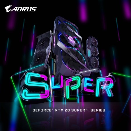 SUPER降臨! 技嘉率先重磅推出新一代GeForce RTX 20 SUPER Series晶片顯示卡
