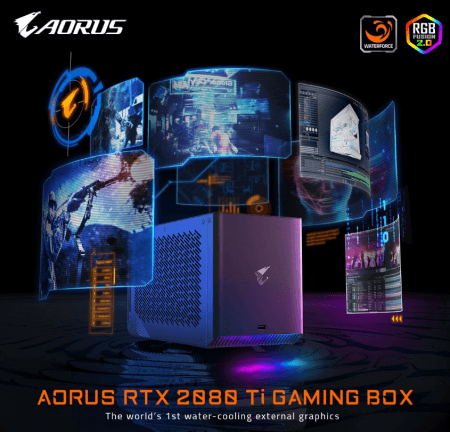 技嘉推出AORUS RTX 2080 Ti Gaming Box