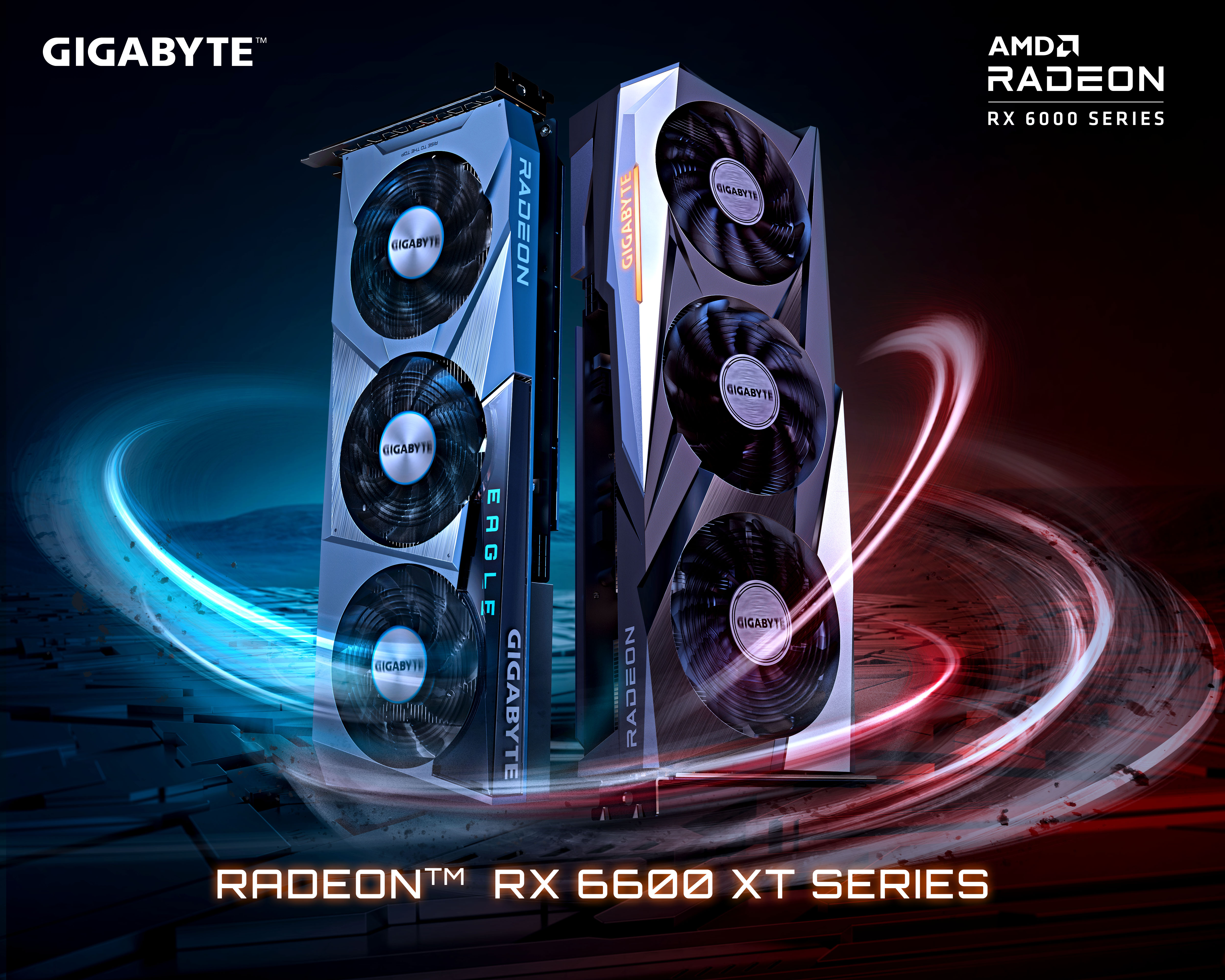 技嘉隆重推出AMD Radeon™ RX 6600 XT系列顯示卡